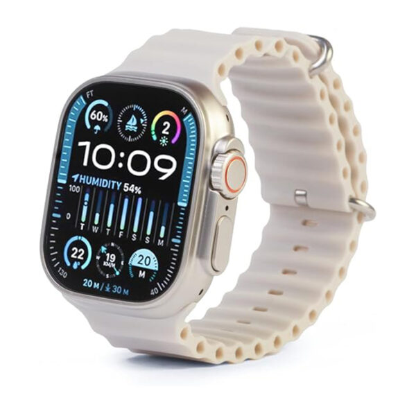 ساعة ذكية S9 ألترا سمارت من كونكت مي، شاشة 49 ملم، برتقالي