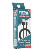 ⁦كابل USB نوع A إلى نوع C من توتال، طول الكابل: 1 متر، موديل TIUCC01⁩ - الصورة ⁦3⁩