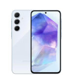 موبايل سمارت سامسونج جالاكسي A55 شبكة الجيل الخامس 5G، نظام أندرويد، شريحيتن اتصال، ذاكرة رام 8 جيجابايت، ذاكرة تخزين 128 جيجابايت، لون أزرق جليدي رائع/ ضمان لمدة عام/إصدار محلي