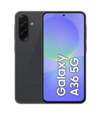 موبايل ذكي أندرويد سامسونج جالاكسي A36 شبكة الجيل الخامس 5G بسعة تخزينية 256 GB وذاكرة رام 8 GB، مع شاشة عرض كبيرة ومعالج ثماني النواة يدعم 6 تحديثات لنظام التشغيل من سامسونج، أسود