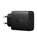 ⁦شاحن من أوكي بتقنية USB، متوافق مع سامسونج جالاكسي S25/S24/S23/S22 ألترا وS21/S20 FE وA55/A54/A53، بمنفذ واحد⁩ - الصورة ⁦2⁩