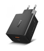 ⁦شاحن من أوكي بتقنية USB، متوافق مع سامسونج جالاكسي S25/S24/S23/S22 ألترا وS21/S20 FE وA55/A54/A53، بمنفذ واحد⁩ - الصورة ⁦3⁩