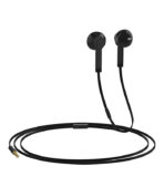 ⁦سماعات داخل الأذن [عبوتان] مع ميكروفون، سماعة عازلة للضوضاء، سلكية، اجهزة مقبس صوت 3.5 ملم لون اسود⁩ - الصورة ⁦2⁩